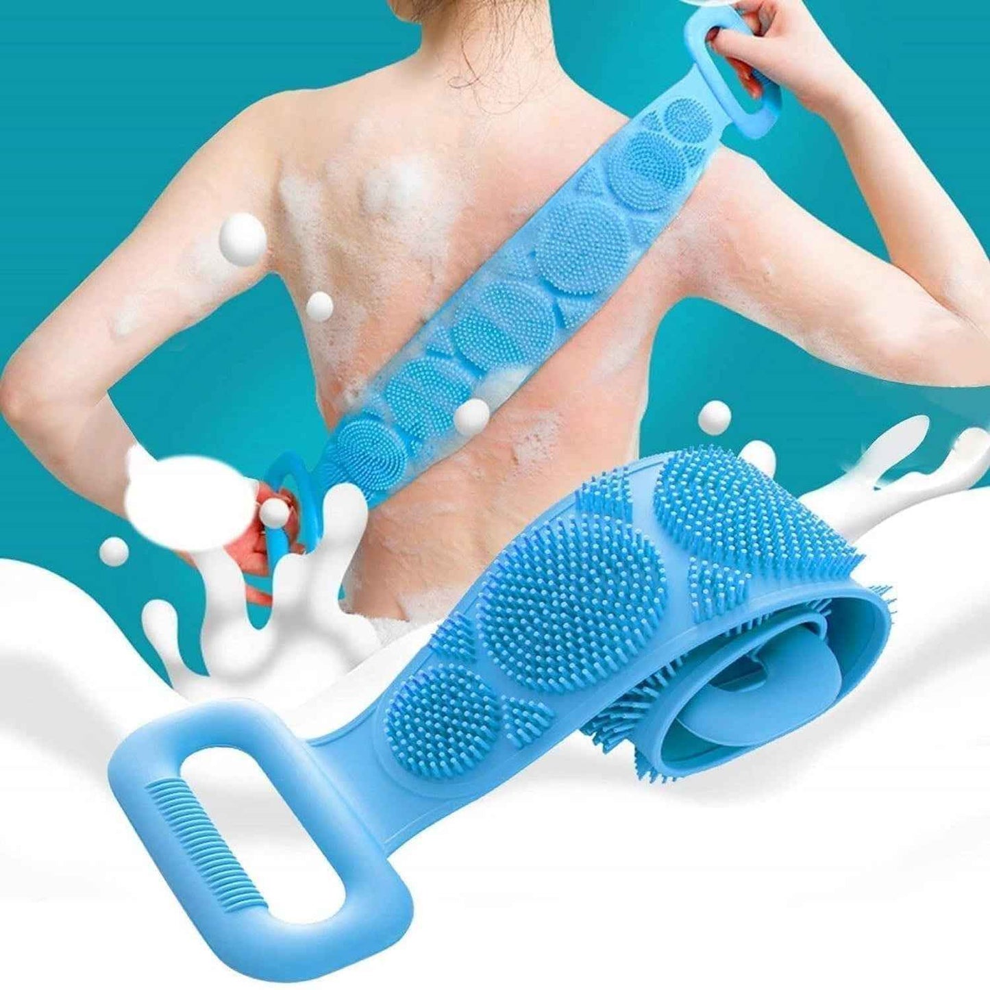 1302 Silicone Body Scrubber Belt - Needsly