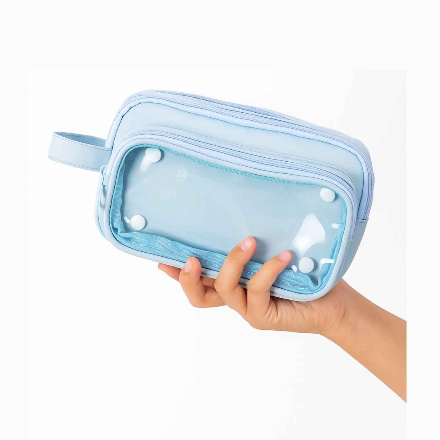 Pencil Box Pouch for School Kids Girls & Boys Aesthetic | Multi-Purpose Pencil Case - Portable Stationery Organizer for Pens, Markers & Beauty Essentials - Ideal for Office Desk Storage - Needsly