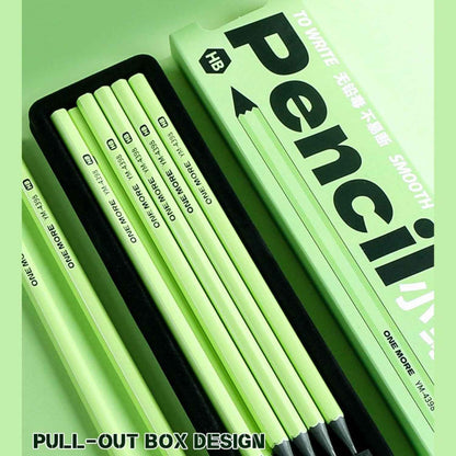 Study Pencil Set of 10 Pencil,Good Handwriting, Soft Wood for Easy Sharpening Ideal Gift for Artist, Art Lover, Students - Needsly
