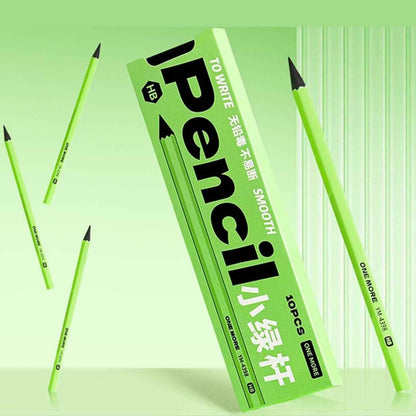 Study Pencil Set of 10 Pencil,Good Handwriting, Soft Wood for Easy Sharpening Ideal Gift for Artist, Art Lover, Students - Needsly