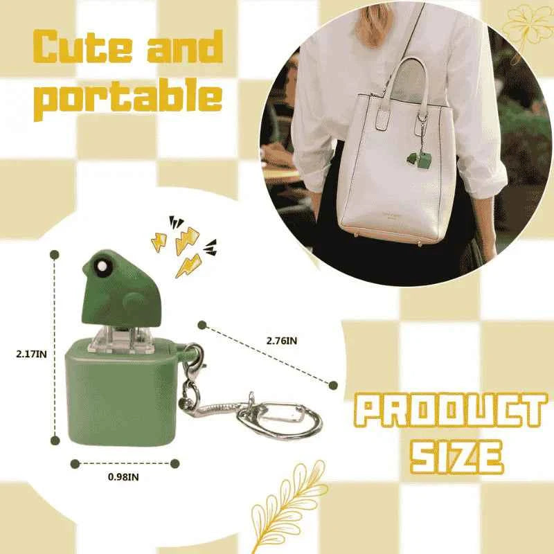 Frog Croaking Keychain – Funny Sound Keychain Toy for Kids & Gifts, ADHD treatment toy