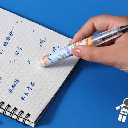 0.5mm Gel Pens Retractable Quick Dry Ink Fine Point Smooth Writing Pens for School Office Supplies (Fountain Pen) - Needsly
