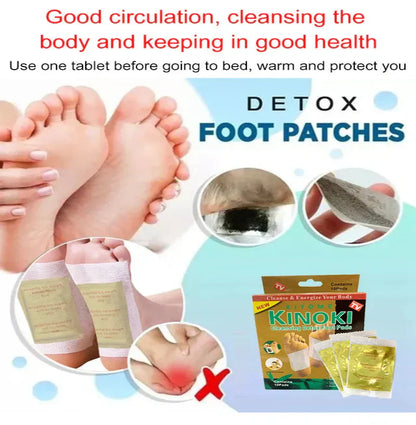 KINOKI Cleaning Detox Foot Pads ( BUY 1 GET 1 FREE )