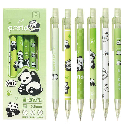 12 Pcs |0.5mm Fine Tip Panda Erasable Gel Pens | Cute Panda Design | Smooth Writing | Blue Ink | Ideal for Kids, Students & Gifting Women Girls Boys Office School Supplies (Panda-Blue Ink) - Needsly