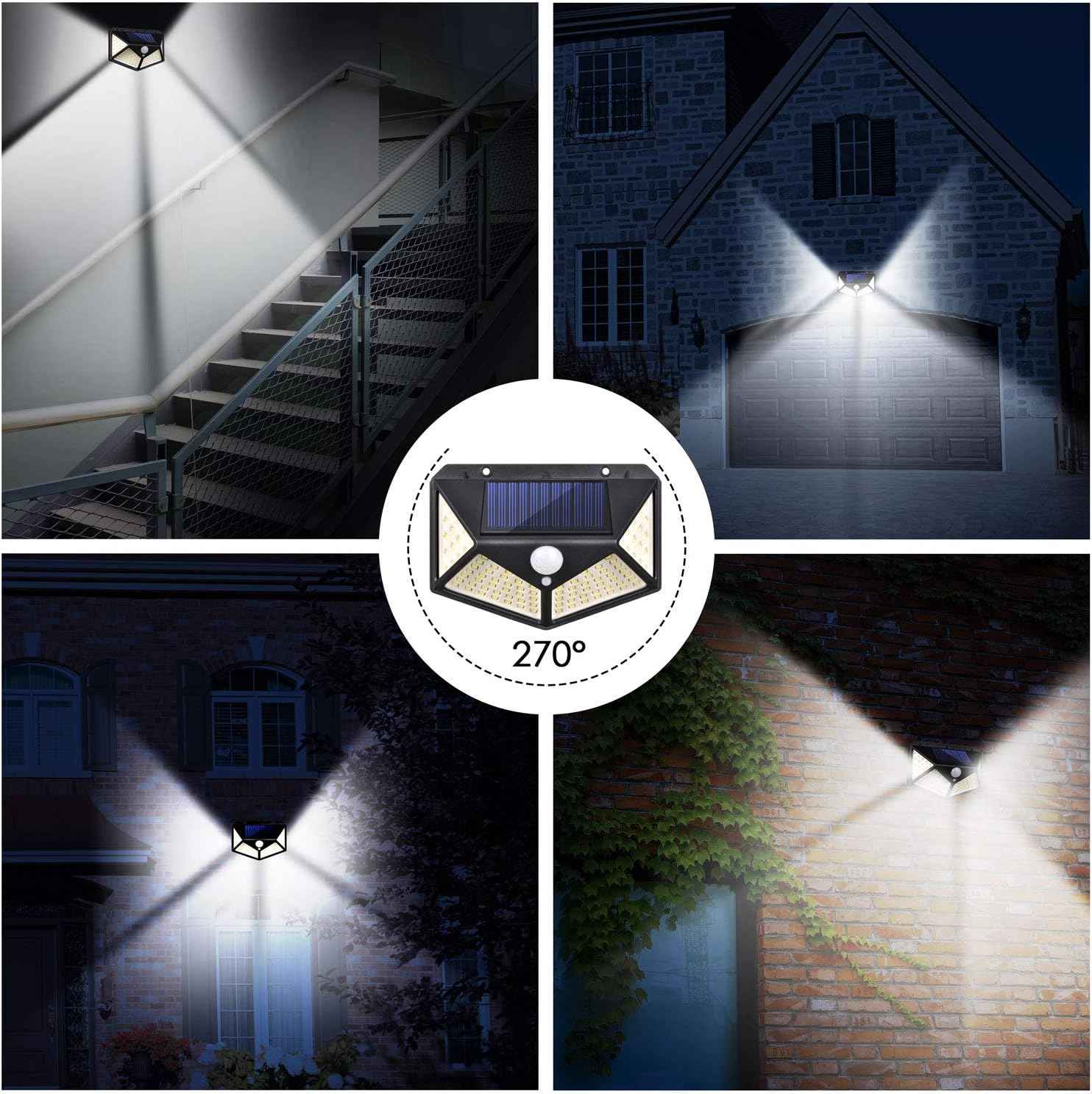 Solar Motion Sensor Light for Enhanced Outdoor Security - Needsly