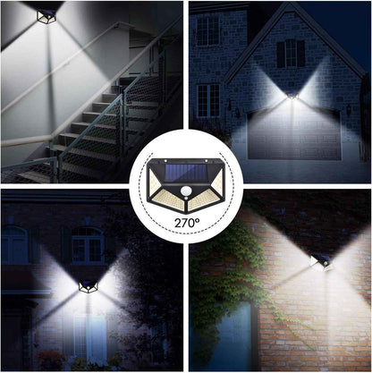 Solar Motion Sensor Light for Enhanced Outdoor Security - Needsly