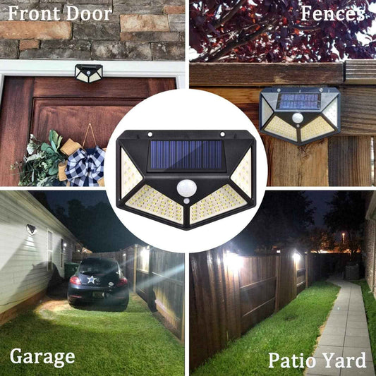 Solar Motion Sensor Light for Enhanced Outdoor Security - Needsly