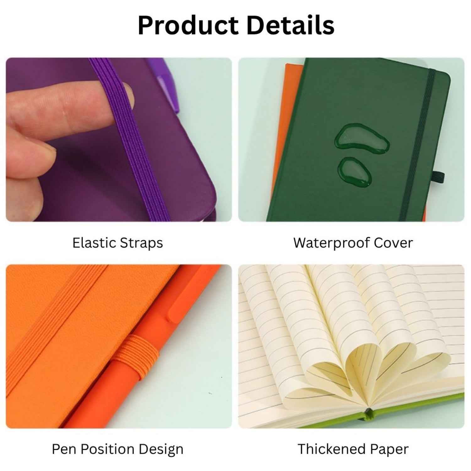A5 Diary with Pen Set | Premium Hardcover Notebook Journal for Office, School & Personal Writing | Portable Daily Planner, Business Diary & Gift Set - Needsly