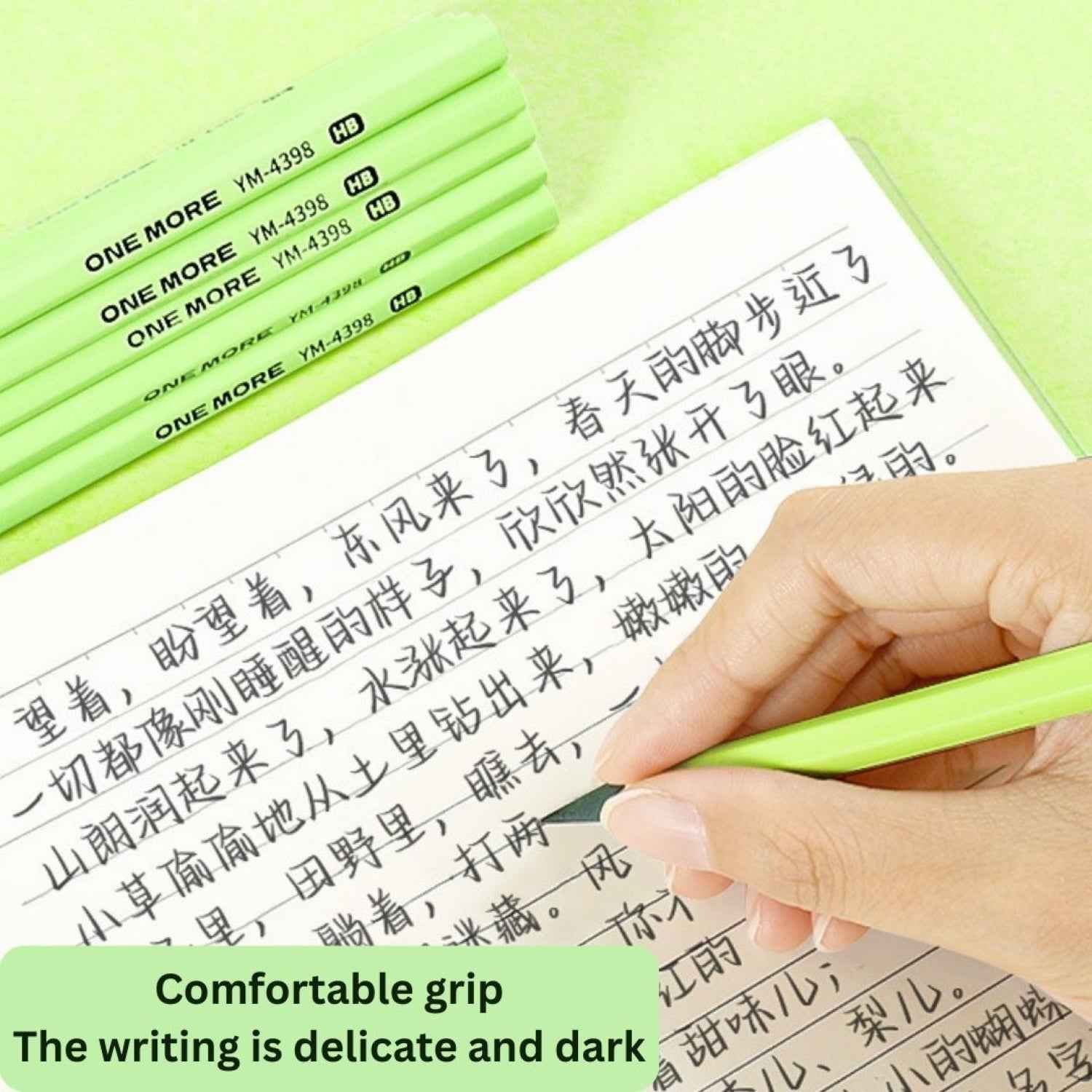 Study Pencil Set of 10 Pencil,Good Handwriting, Soft Wood for Easy Sharpening Ideal Gift for Artist, Art Lover, Students - Needsly