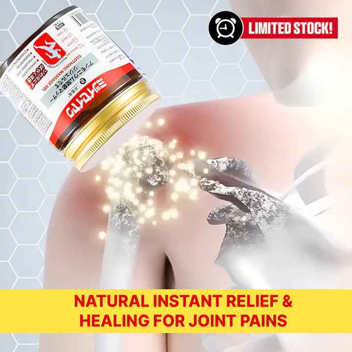 Japanese Pain Relief Gel - Buy 1 Get 1 Free Promotion! 🌸✨ (Buy 1 Get 1 Free🔥🔥) - Needsly