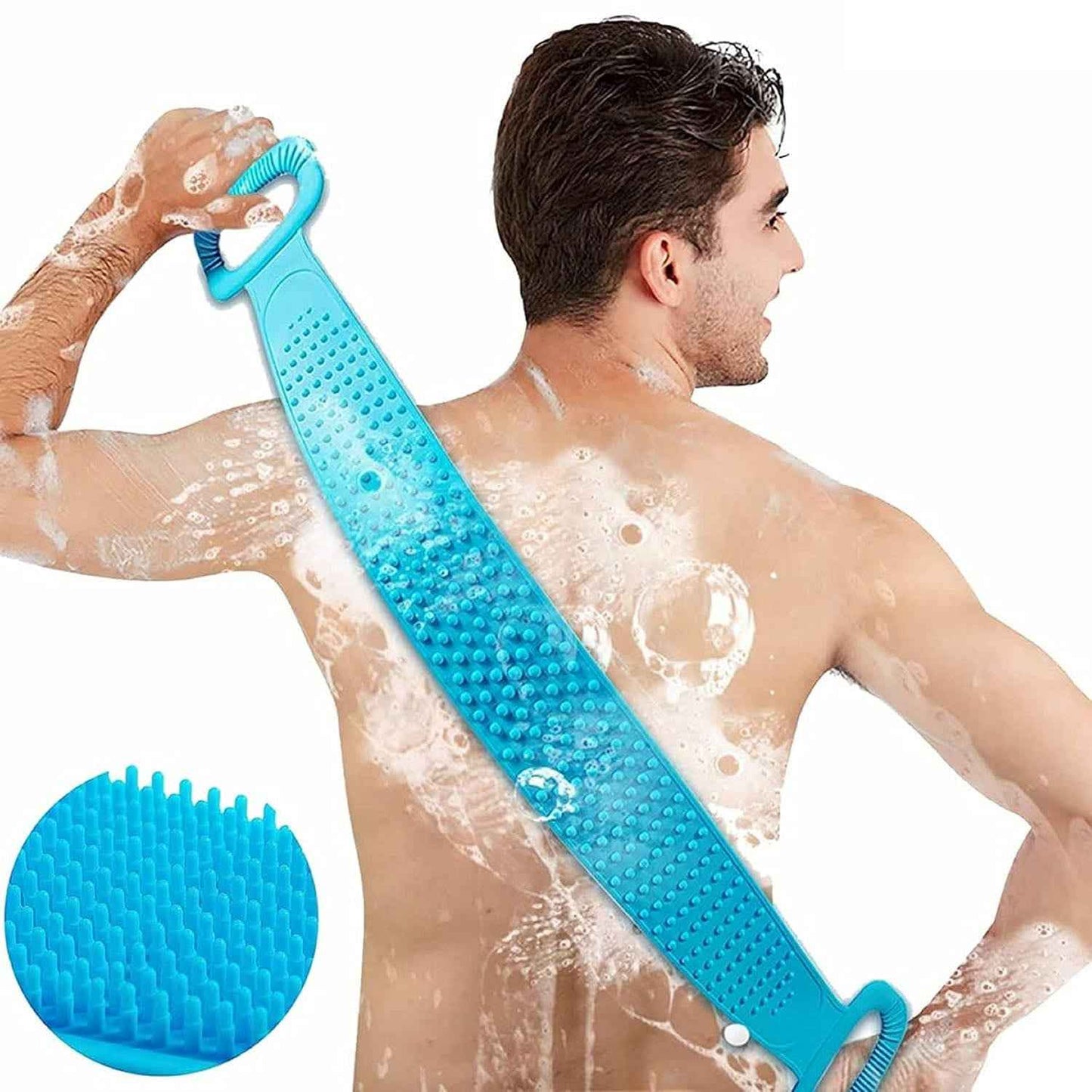 1302 Silicone Body Scrubber Belt - Needsly