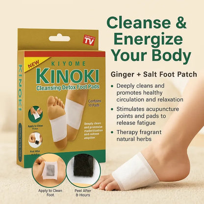 KINOKI Cleaning Detox Foot Pads ( BUY 1 GET 1 FREE )