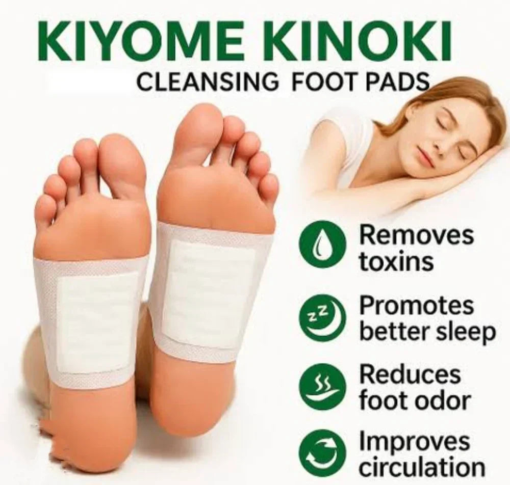 KINOKI Cleaning Detox Foot Pads ( BUY 1 GET 1 FREE )